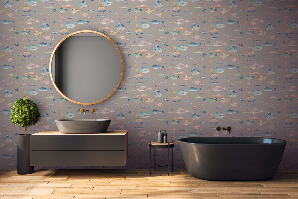 Pintwalls Ii Gray Wallcovering | AS Creation