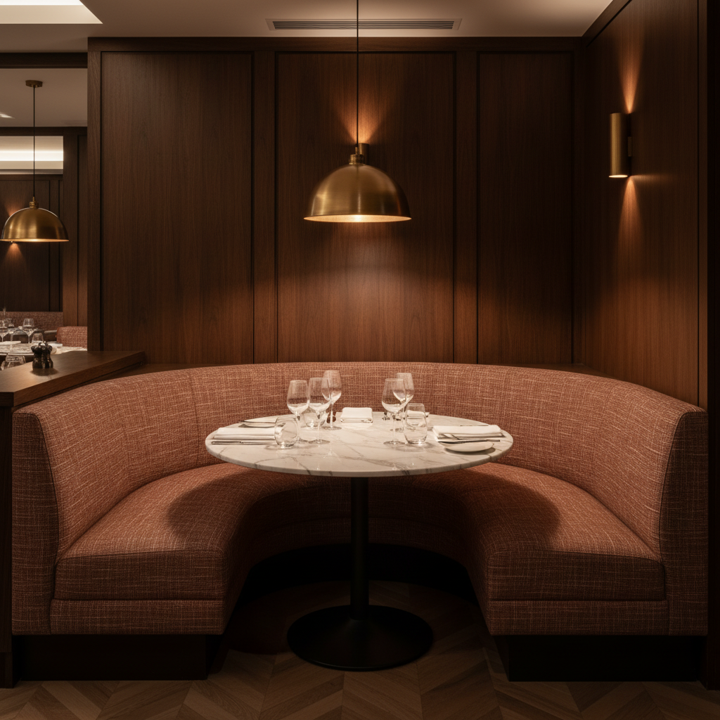 Rincon - Fiesta Upholstered Banquette | Architectural Fabrics