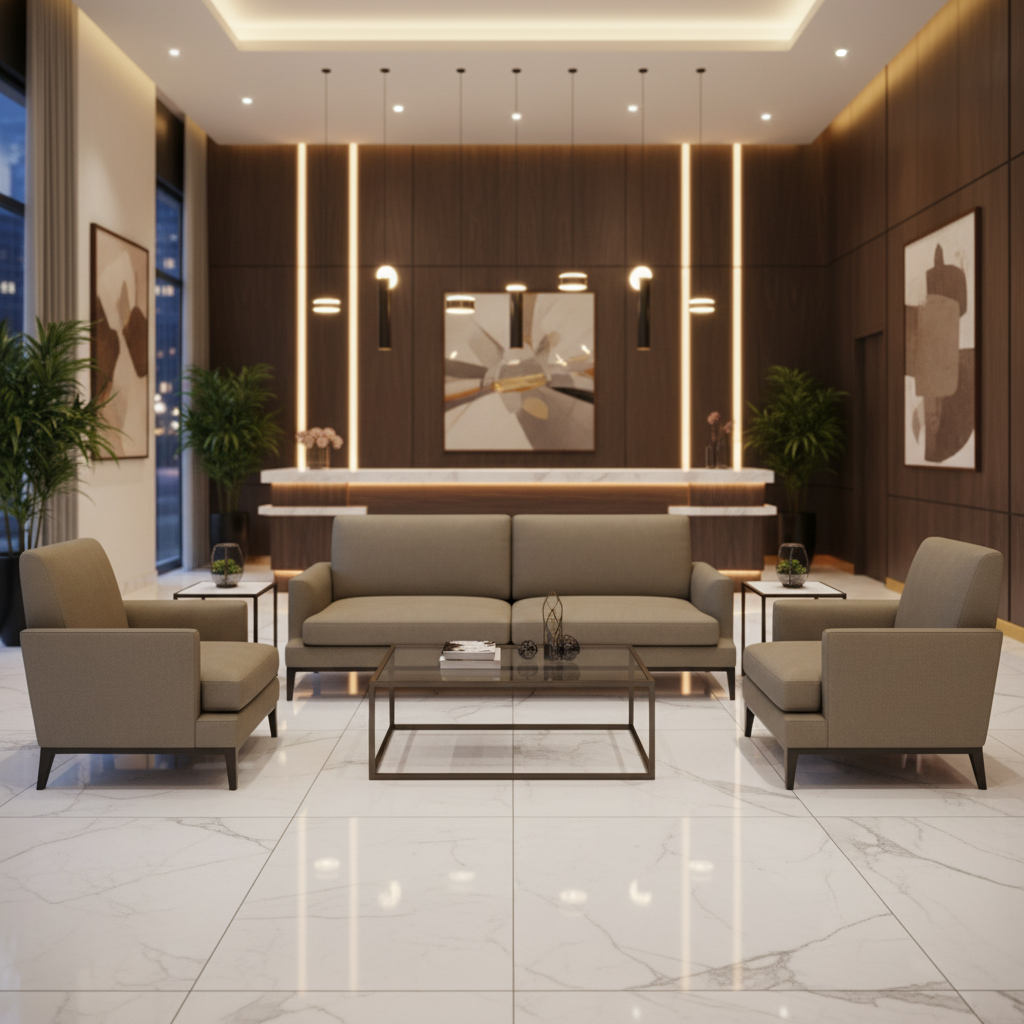 Luxury Cay - Shadow Upholstered Sofa | Architectural Fabrics