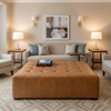 Bastia - Bastia Performance Polyurethane Upholstered Ottoman | Architectural Fabrics