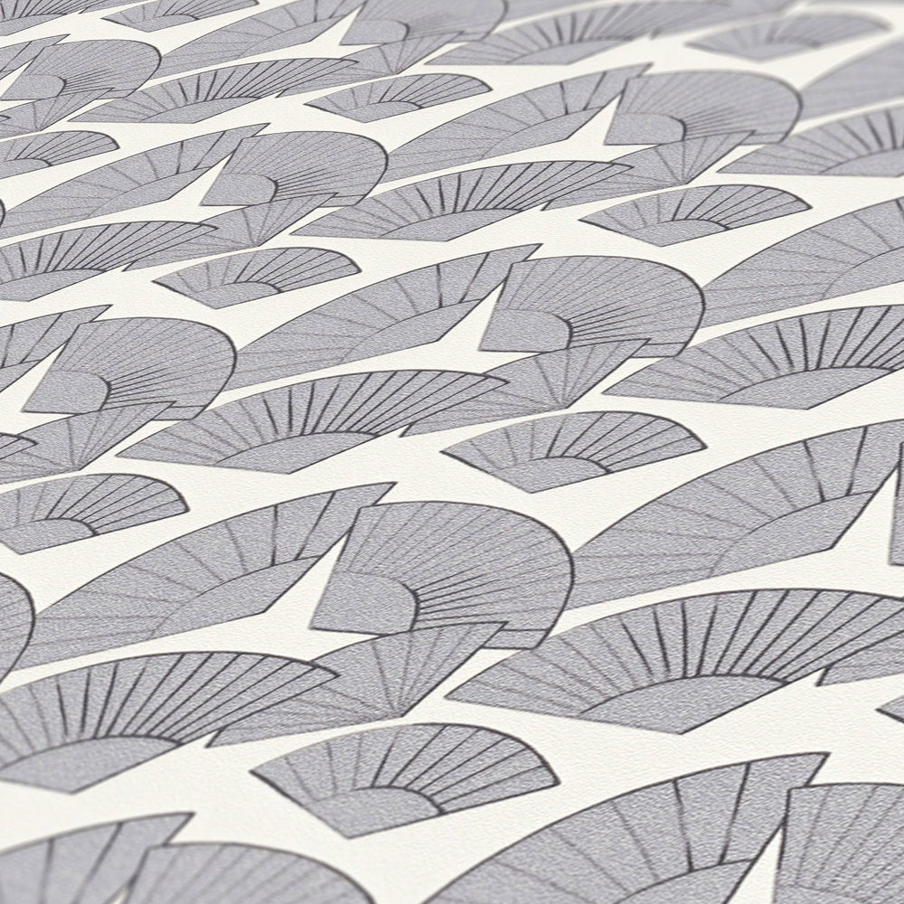 Karl Lagerfeld Gray Wallcovering | AS Creation