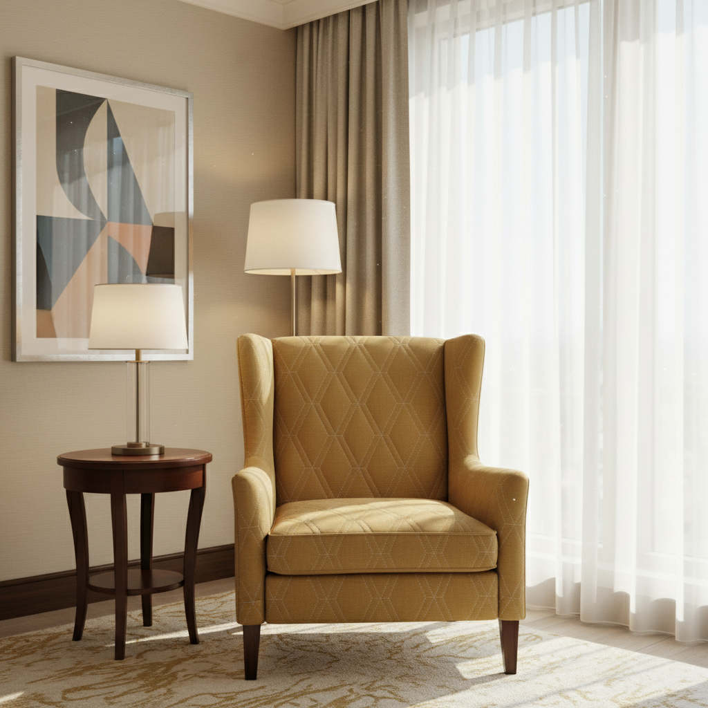 Stone Haven - Maize Upholstered Chair | Architectural Fabrics