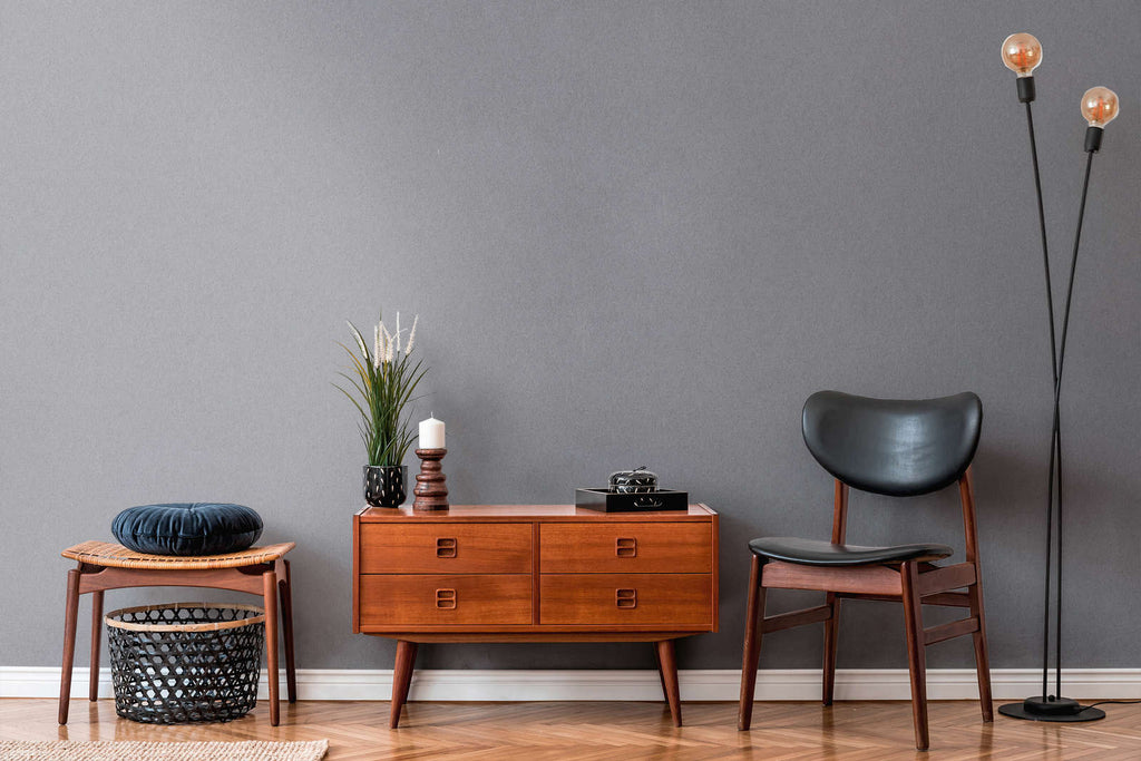 Attractive 2 - Gray Wallcovering | AS Creation