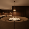 Tradewind Trace - Bark Upholstered Banquette | Architectural Fabrics