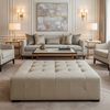 Adagio - Adagio Blackout Fabric Upholstered Ottoman | Architectural Fabrics