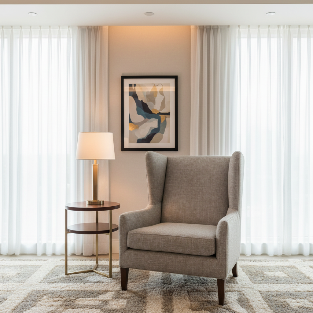 Tortola - Platinum Upholstered Chair | Architectural Fabrics