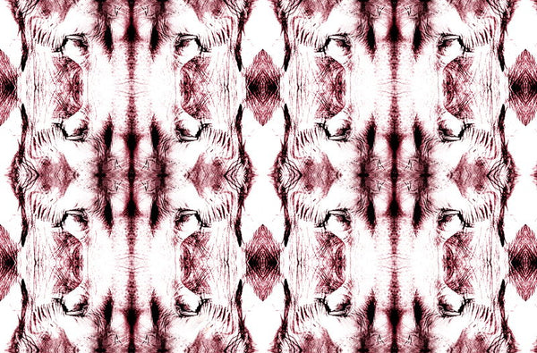 Elephant Skin Walls - 01 Rose Red Abstract | Architectural Wallcoverings