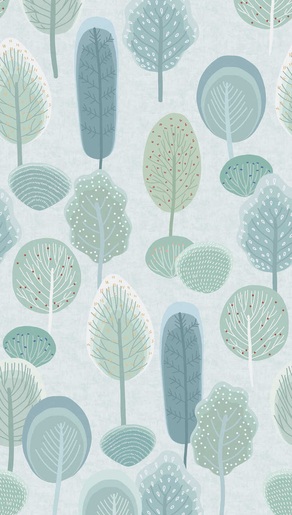 A.s. Creation Design Panel Lilly Luis Pale Blue Wallcovering | AS Creation