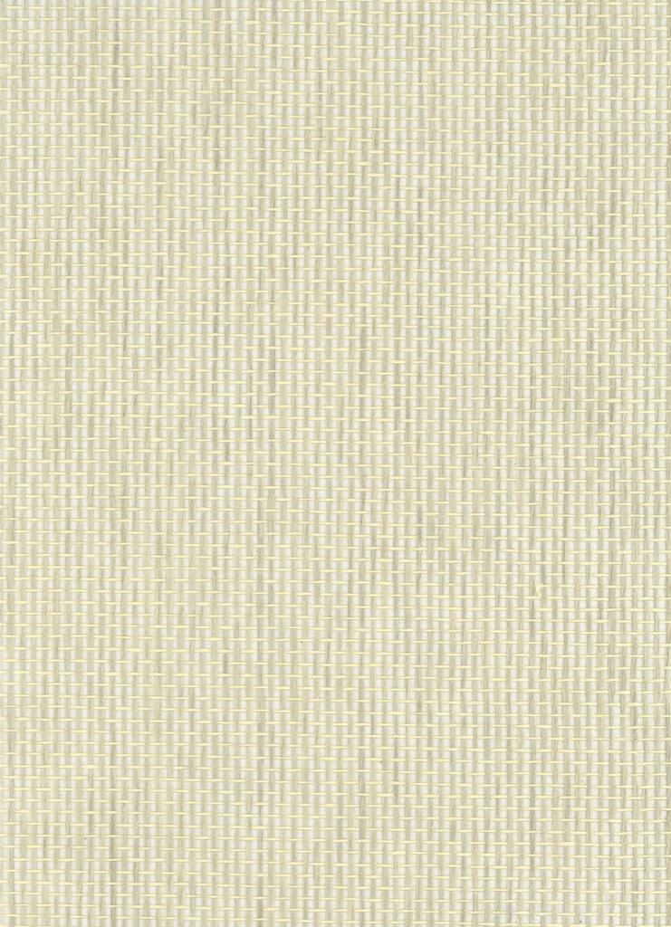 Amelia Island-White Paper Weave Wallcovering | Phillipe Romano — PWV-500870