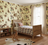 The Original Yeeha 1950's Cowboy - Yellow Retro | Architectural Wallcoverings - Boys Bedroom Room Setting