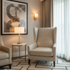 Soufriere - Raffia Upholstered Chair | Architectural Fabrics