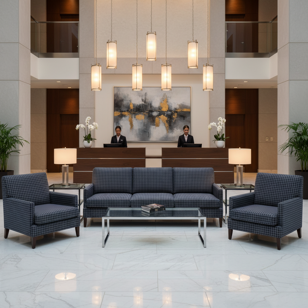 Stingray City - Maritime Upholstered Sofa | Architectural Fabrics