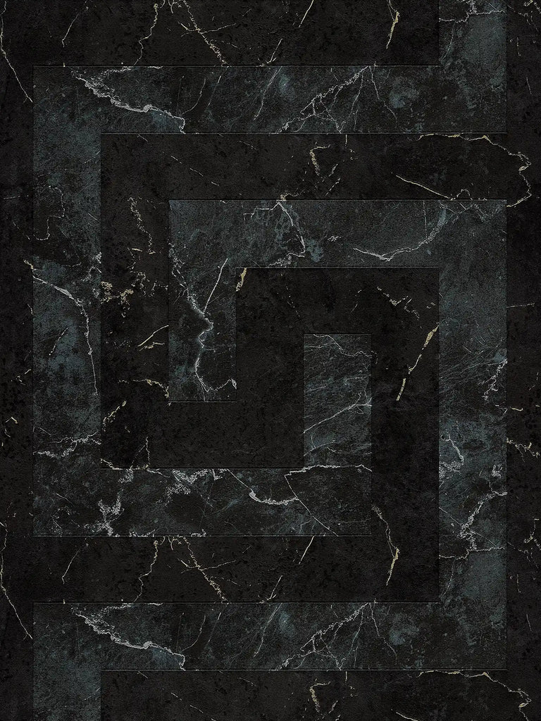 Greek Black Versace Wallcovering