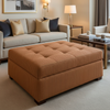 Ballad - Ballad Tekloom Performance Upholstered Ottoman | Architectural Fabrics