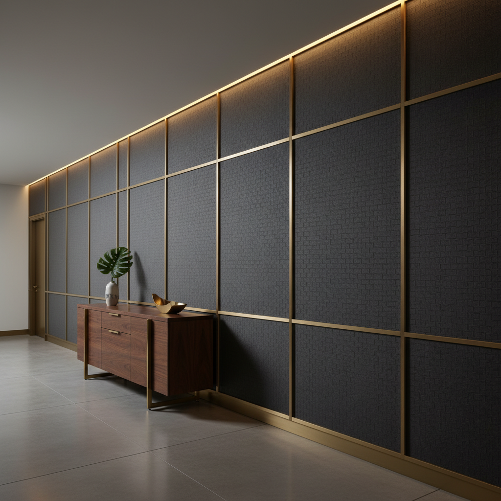 Basketry - Basketry Performance Vinyl Upholstered Wall Panel | Architectural Fabrics