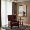 Maya Riviera - Claret Upholstered Chair | Architectural Fabrics