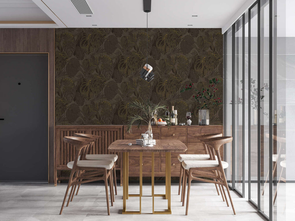 Famous Garden Brown Wallcovering | AS Creation