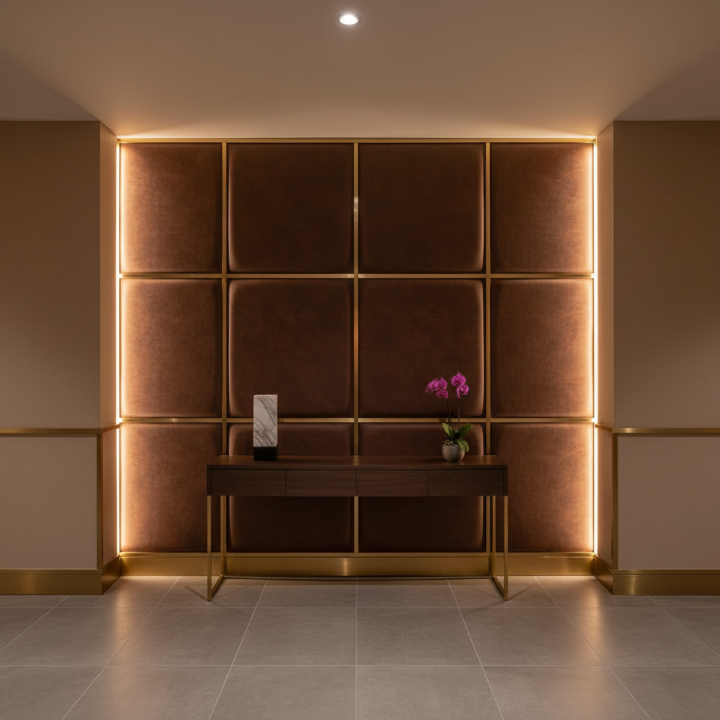 Bastia - Bastia Performance Polyurethane Upholstered Wall Panel | Architectural Fabrics