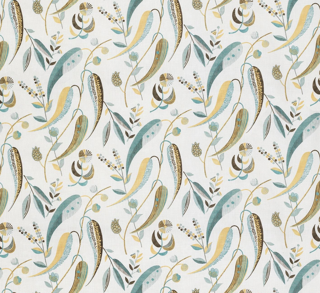DWCY-900264 Nina Campbell Fabric Off-White designer-wallcoverings-los-angeles