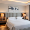 Quintana Bay - Sea Mist Upholstered Headboard | Architectural Fabrics
