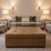 Kralendijk - Canyon Upholstered Ottoman | Architectural Fabrics