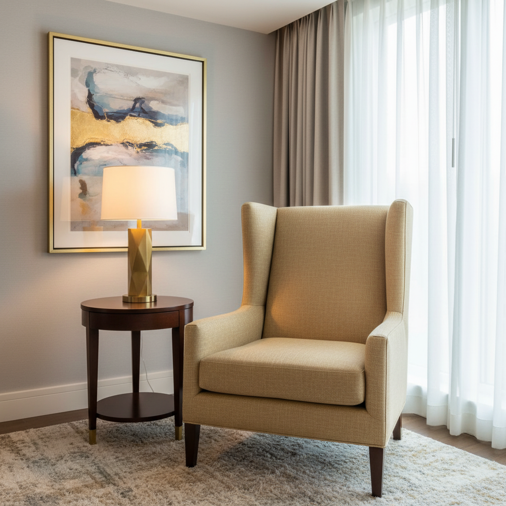 Morant - Moonbeam Upholstered Chair | Architectural Fabrics