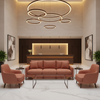 Fine Pebble Grain Rustic Sienna Upholstered Sofa | Architectural Fabrics