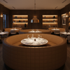 Puerto Plata - Husk Upholstered Banquette | Architectural Fabrics