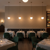 Marseilles Vinyl | Hollywood Wallcoverings - Restaurant Dining commercial room setting