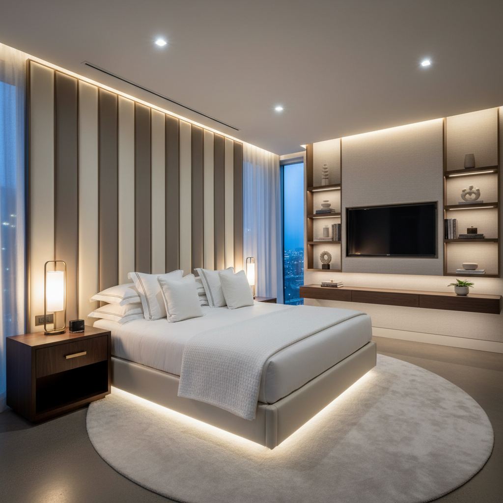 Dale City Blossoms Upholstered Headboard | Architectural Fabrics