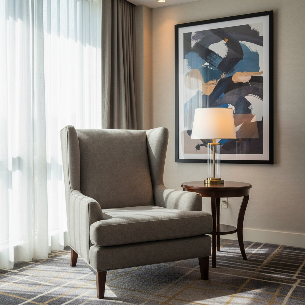 Necker Island - Shale Upholstered Chair | Architectural Fabrics