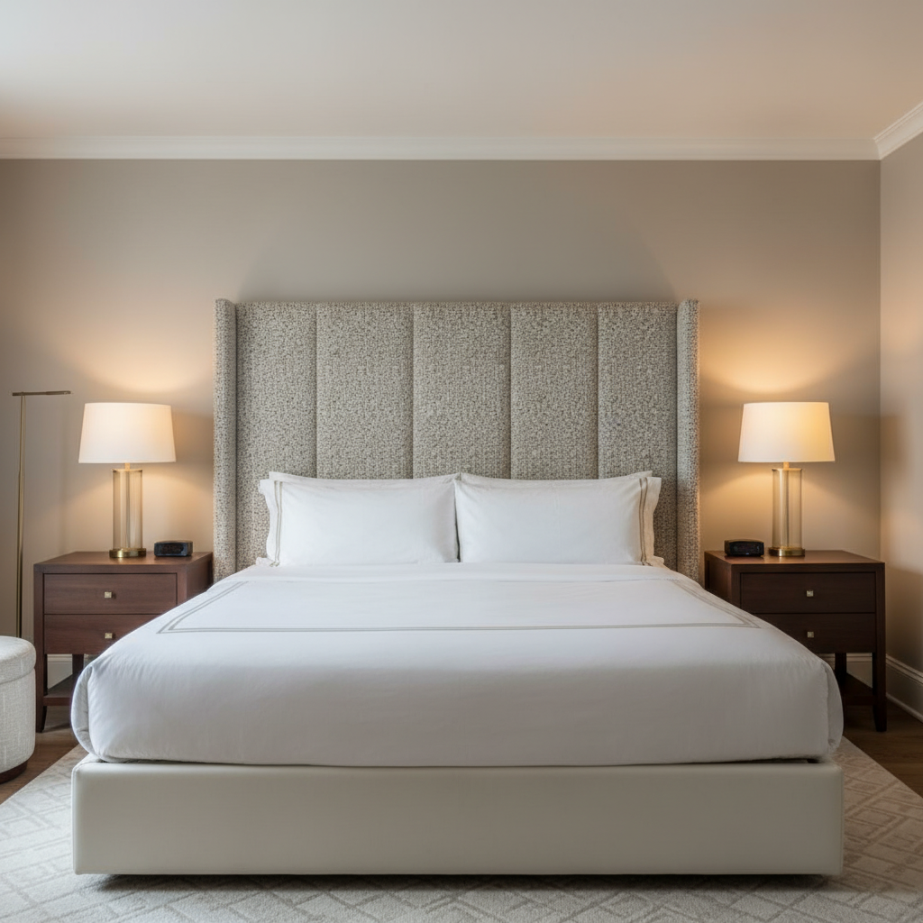 Turks Landing - Trail Upholstered Headboard | Architectural Fabrics