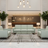 Tweed Bay - Mint Upholstered Sofa | Architectural Fabrics