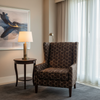 Pelican Cay - Chocolate Upholstered Chair | Architectural Fabrics