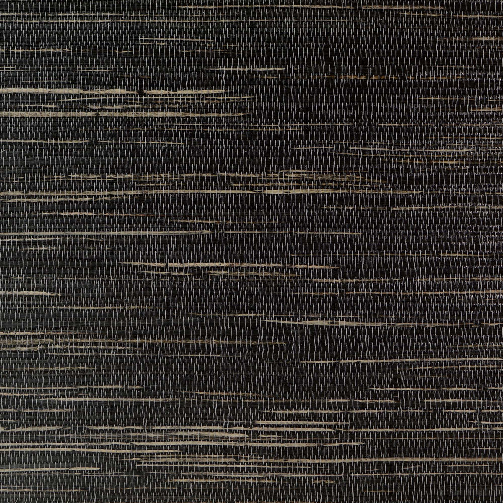 Nantucket Grasscloth Midnight Wallcovering | Phillipe Romano