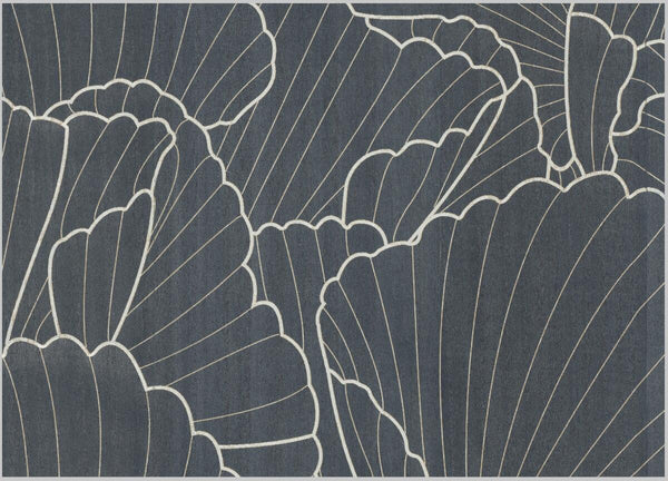Mantoloking-Jade Leaf Lotus Wood Veneer Wallcovering | Phillipe Romano