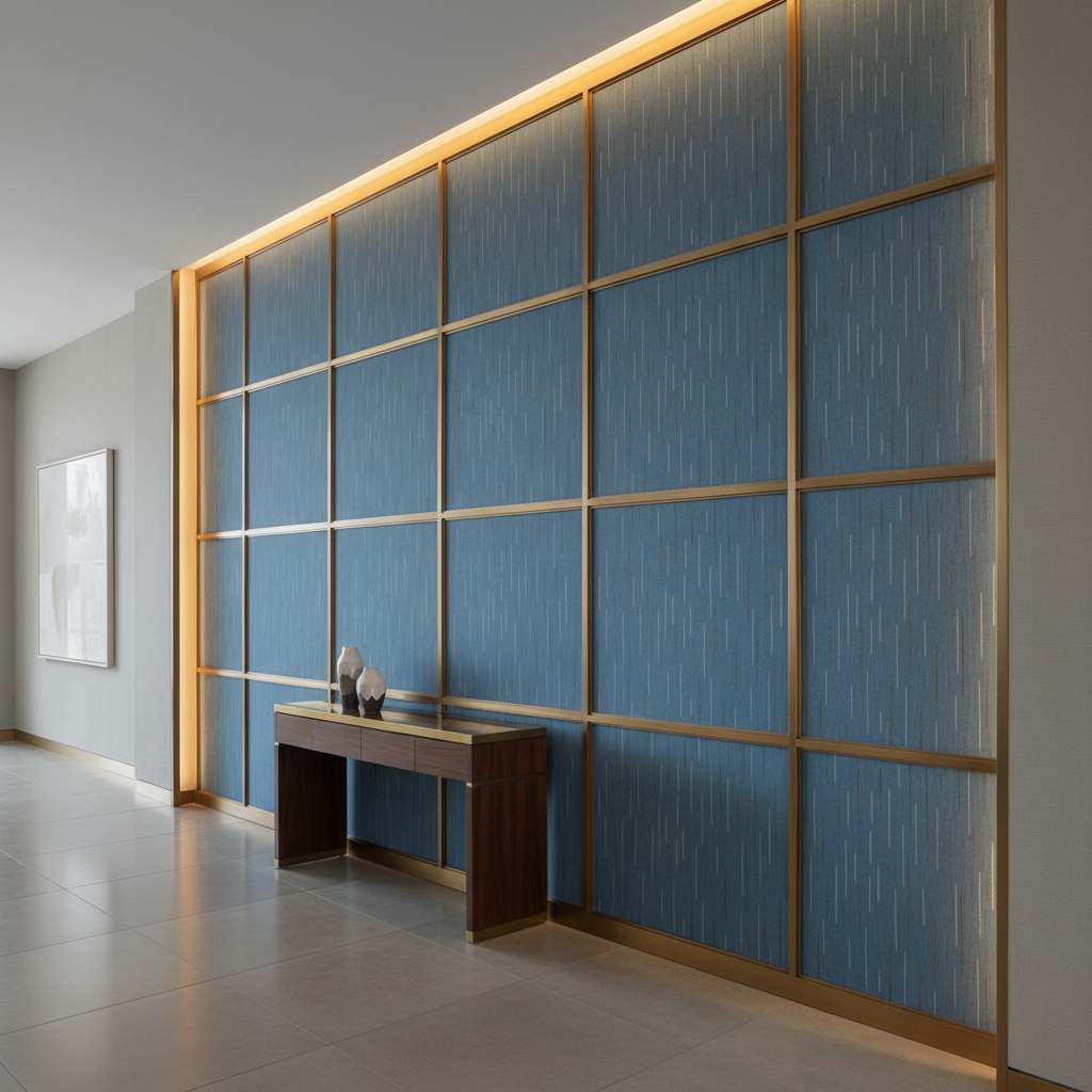 Stitchwork Bay - Riviera Upholstered Wall Panel | Architectural Fabrics