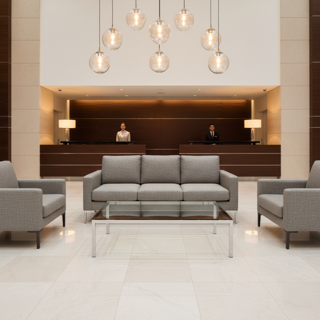 Turneffe - Alloy Upholstered Sofa | Architectural Fabrics