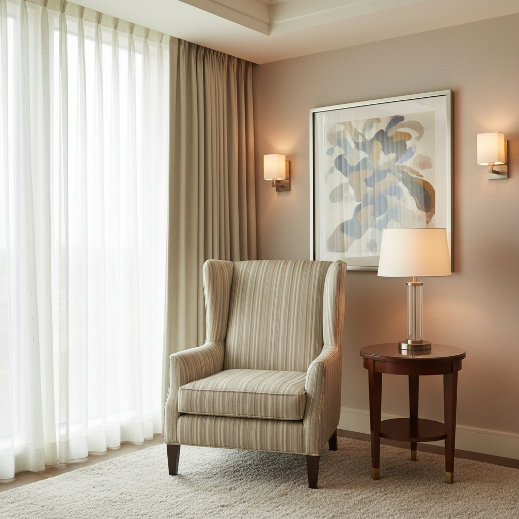 Vista Point - Flax Upholstered Chair | Architectural Fabrics