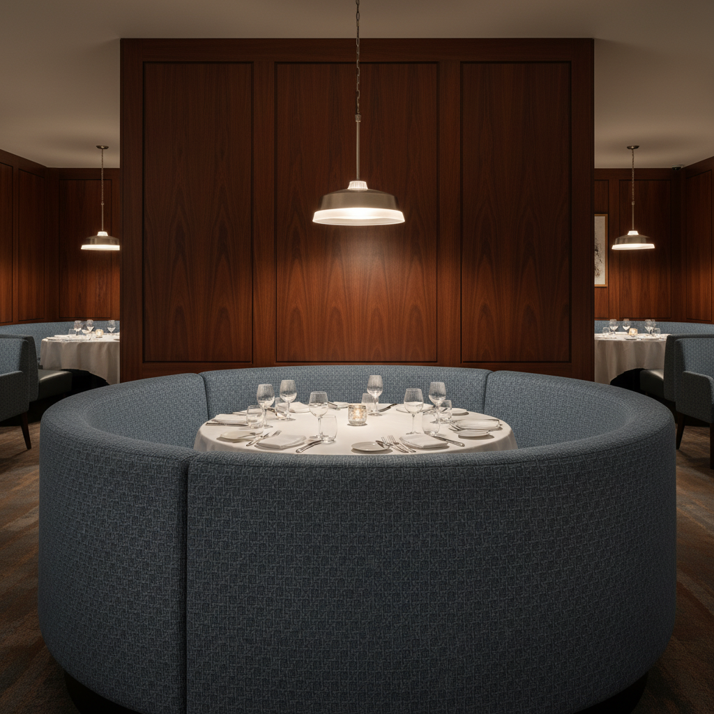 Basketry - Basketry Performance Vinyl Upholstered Banquette | Architectural Fabrics