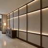Abaca - Stone Weave Tekloom Performance Upholstered Wall Panel | Architectural Fabrics