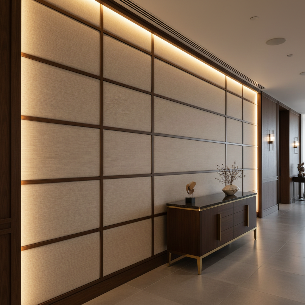 Treasure Beach - Sahara Upholstered Wall Panel | Architectural Fabrics