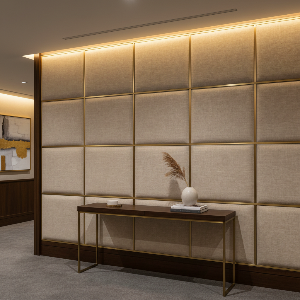 Astor - Astor Contract Woven Upholstered Wall Panel | Architectural Fabrics