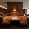 Pinnacle Rock - Sunset Upholstered Banquette | Architectural Fabrics