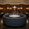 Baroque - Baroque Performance Vinyl Upholstered Banquette | Architectural Fabrics