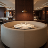 Treasure Beach - Marble Upholstered Banquette | Architectural Fabrics