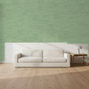 Nantucket Grasscloth Leaf Green Wallcovering | Phillipe Romano room setting