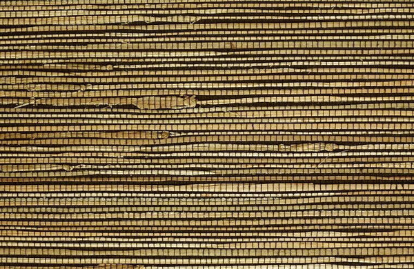 Kuhukua Grasscloth Natural On Black Memo Sample | Phillipe Romano