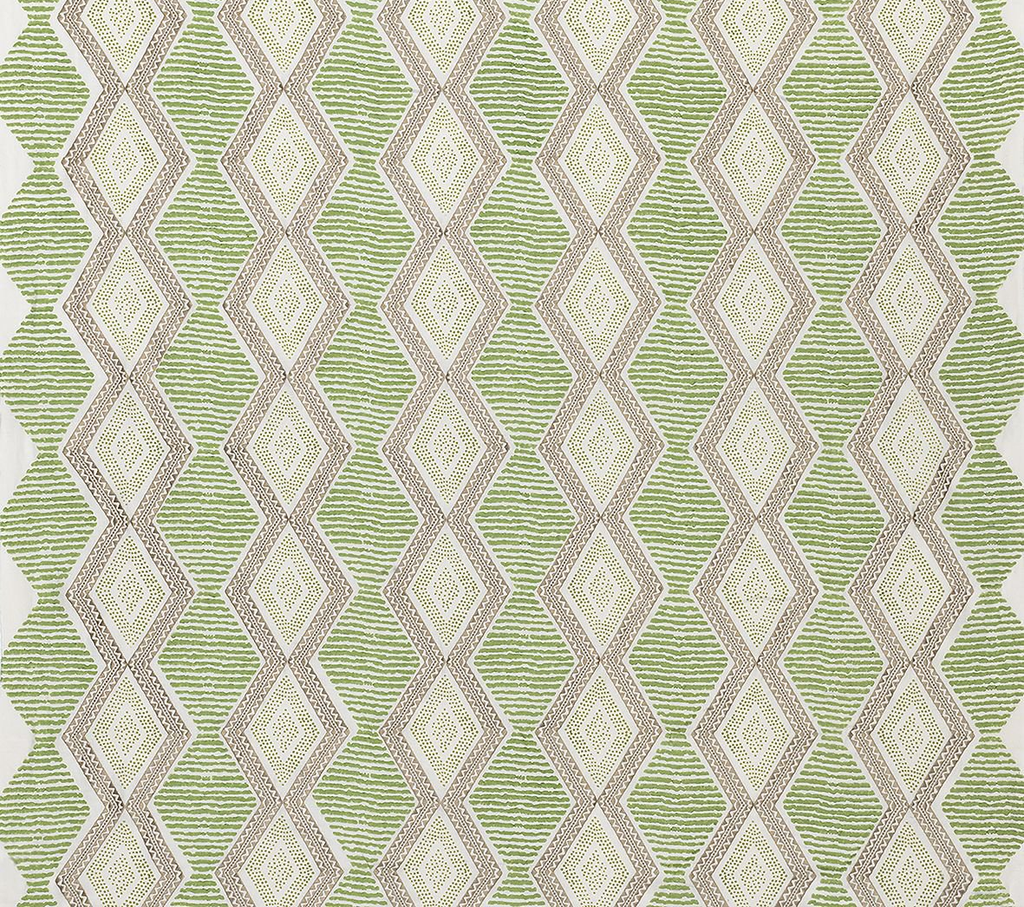 DWCY-900160 Nina Campbell Fabric Chartreuse Green designer-wallcoverings-los-angeles
