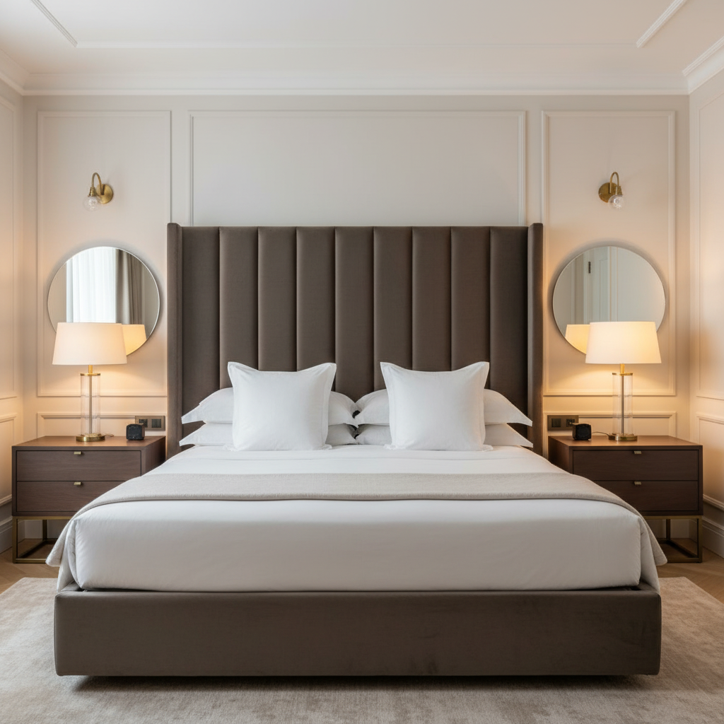 Soper Hole - Seal Upholstered Headboard | Architectural Fabrics